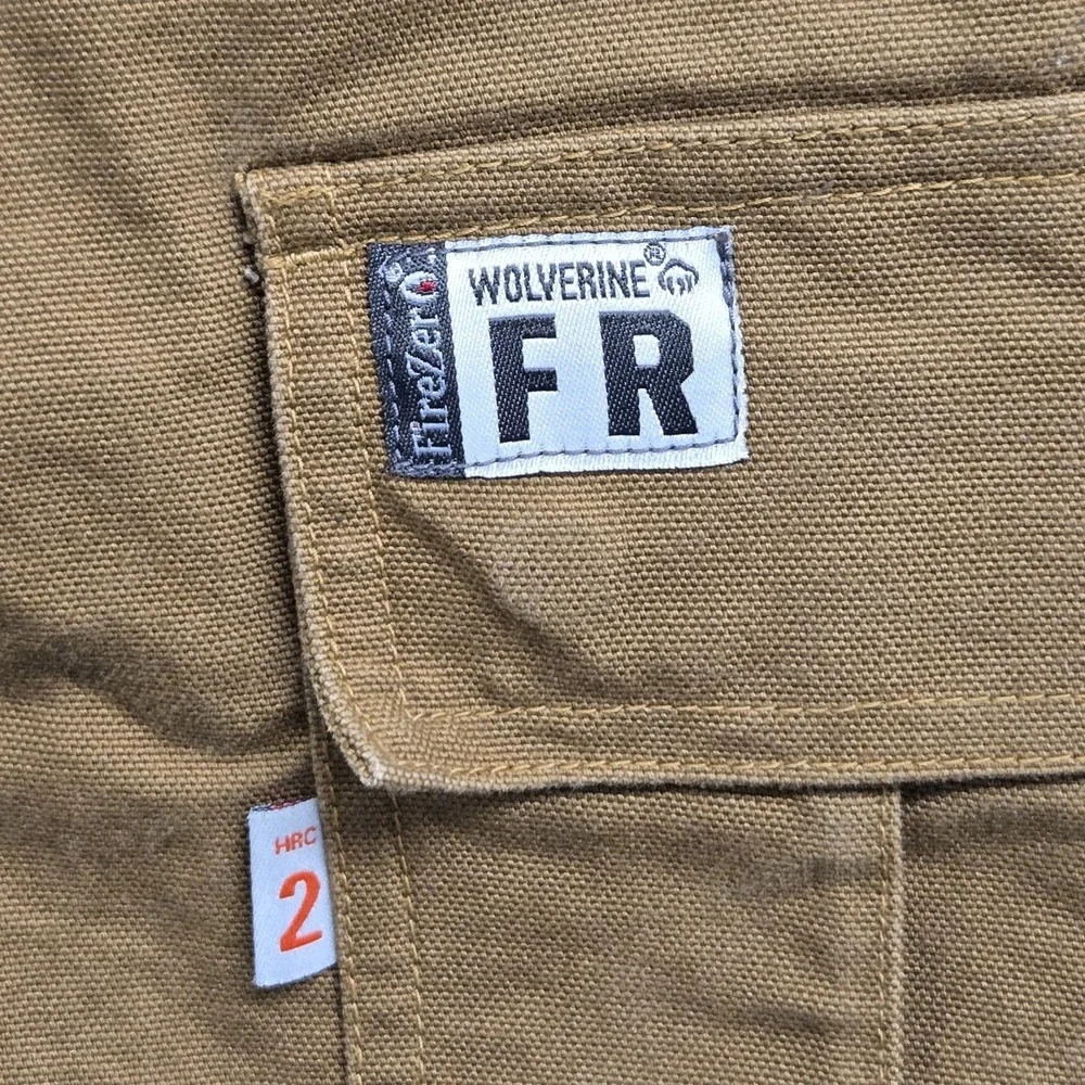 Wolverine‎ FR FireZero Cargo Pants Jeans Fire Resistant 32x33* CAT2 Cotton